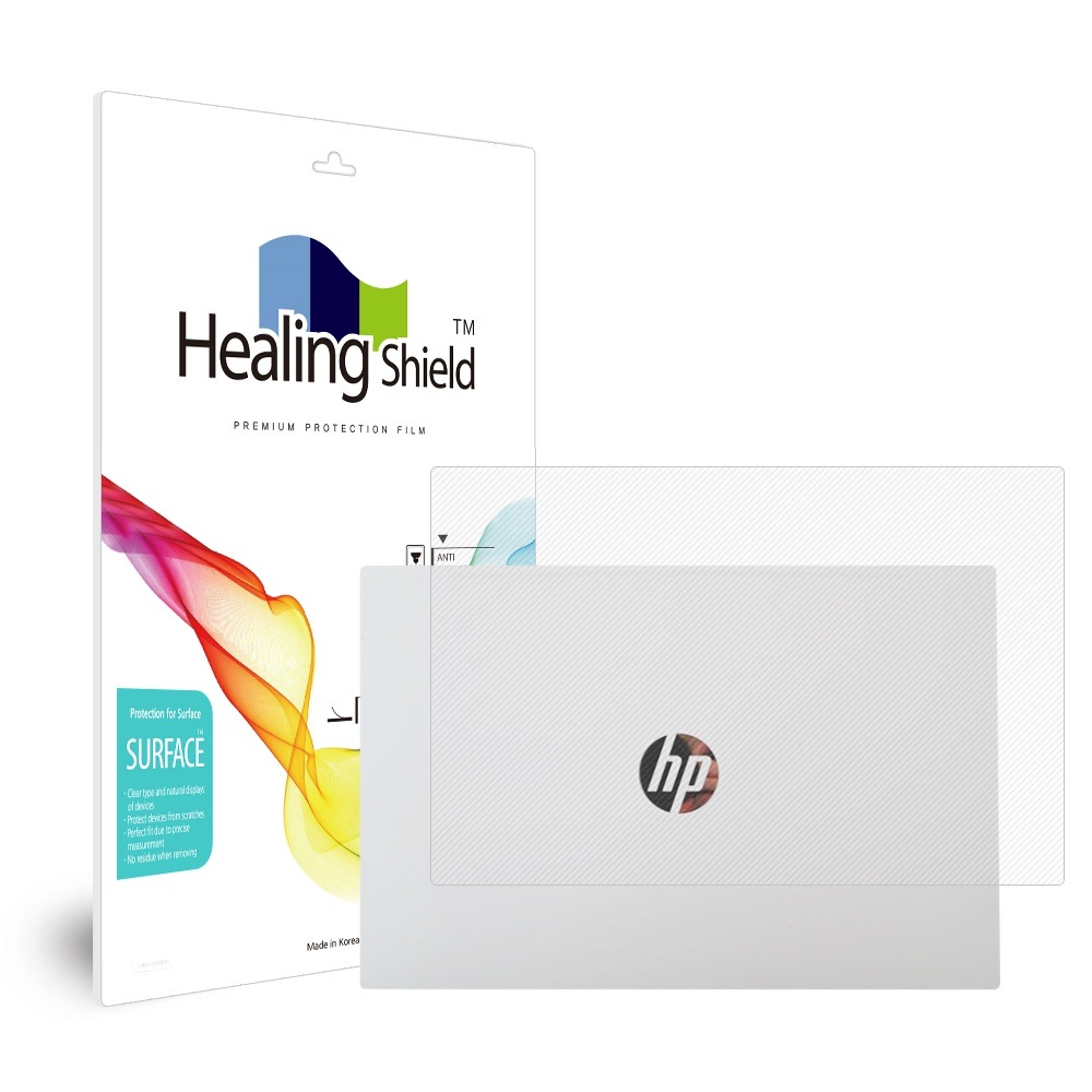 폰트리 힐링쉴드 HP 파빌리온 15-cs2084TX 무광 외부보호필름 상판 2매