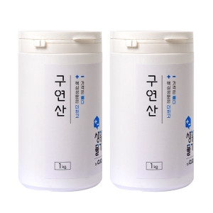 크리오 생활물가 구연산 1kg (2개)_이미지