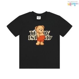 뉴욕꼬맹이 테디아일랜드 반팔 NY 티셔츠 T049 아동 주니어 반팔티