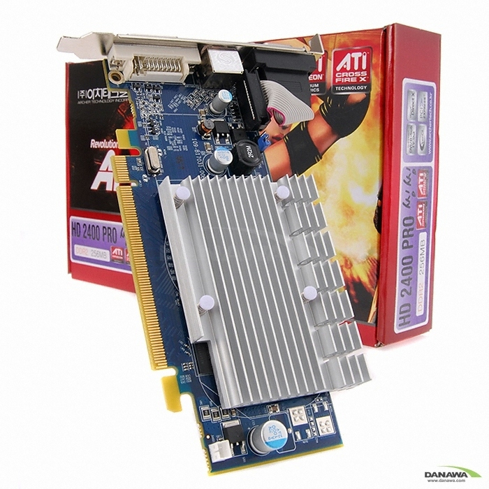 Archer �󵥿� HD 2400Pro �ž� 256MB ������ LP