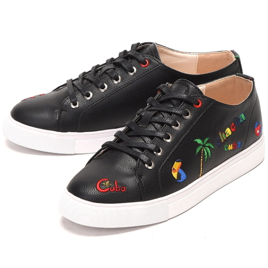 슈스파 여성 쿠바 레터링 스니커즈 CLS915IT10_이미지