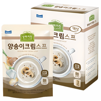매일유업 상하키친 양송이크림스프 450g (1개)_이미지