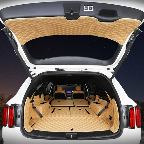 메이튼 뉴 트렁크매트 풀커버 기아 쏘렌토 MQ4 전용 (바닥면+등받이+벽면)_이미지