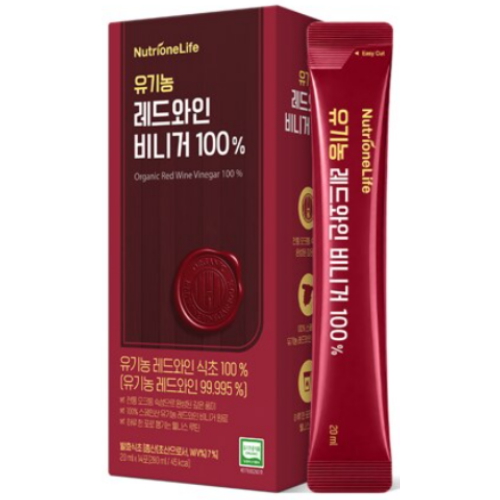 유기농 레드와인 비니거 100% 280ml (20ml x 14포)