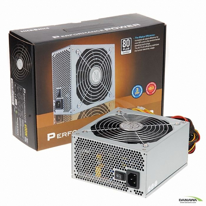 마이크로닉스 Performance 600W 80Plus