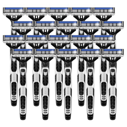 도루코 ALL NEW 페이스4 일회용 면도기 FRC-100 (20개)_이미지