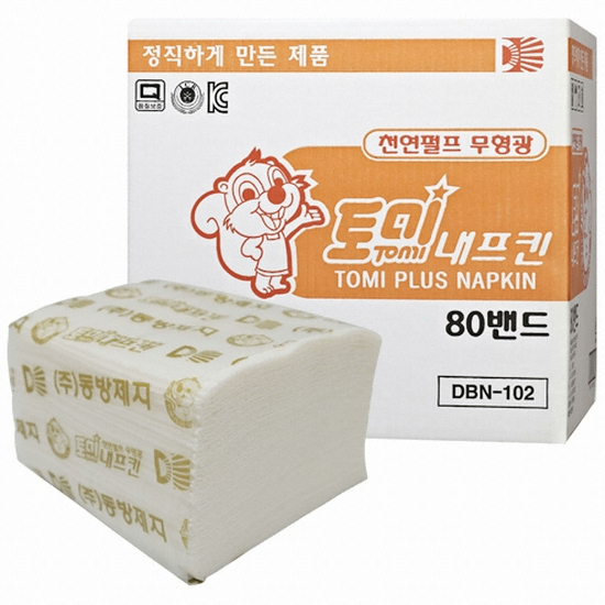 토미 냅킨100매 (80팩)_이미지