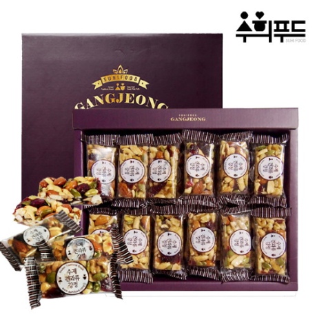 수희푸드 통아몬드 호두강정세트 320g (1개)