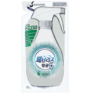 한국피앤지 페브리즈 항균 산뜻한 향 리필 320ml (1개)