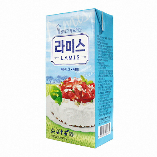 서강유업 라미스 휘핑크림 1L (1개)_이미지