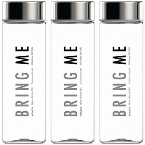 코멕스 메탈보틀 그레이 550ml (3개)_이미지