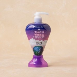 LG생활건강 페리오 히말라야 핑크솔트 담은 펌핑치약 바이옴 285g (8개)