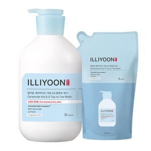 일리윤 아토 6.0 탑투토 올인원 약산성 바디워시 900ml+리필팩 500ml (1세트)_이미지