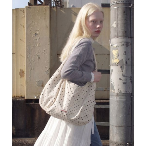 마스마룰즈 6일 배송 MASMARULEZ Drop shoulder bag_Dot ivory 5017245732 418241_이미지
