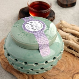 지리산 마천농협 지리산 마천골 도라지 생진꿀 600g 도자기 선물세트 목함+보자기