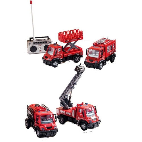RC 소방차 미니 무선카 4종 소방차 랜덤