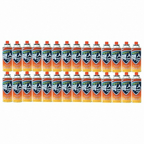 맥선 맥스 폭발방지 부탄가스 220g (28개)