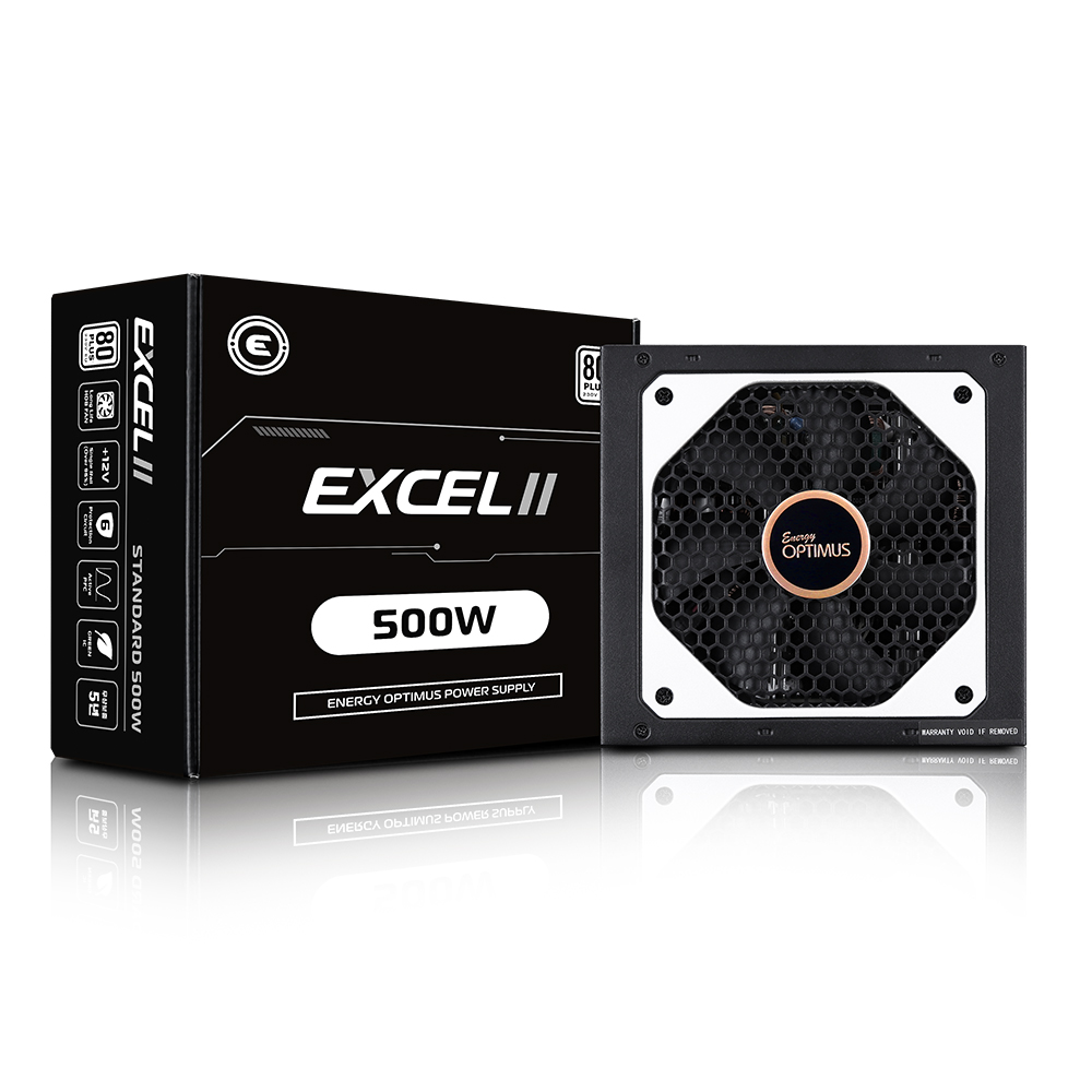 에너지옵티머스 EXCEL II <b>500W</b> 80PLUS스탠다드 230V EU