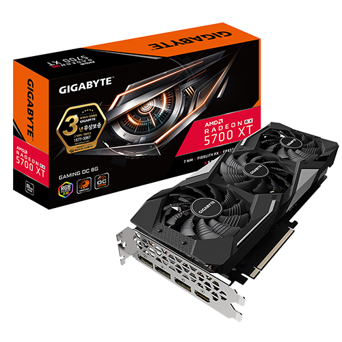 GIGABYTE 라데온 RX 5700 XT GAMING OC V2 D6 8GB_이미지