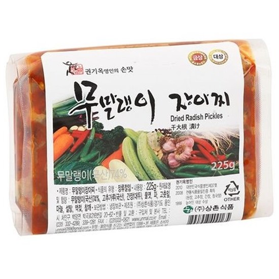 상촌식품 권기옥명인 무말랭이장아찌 225g (2개)_이미지