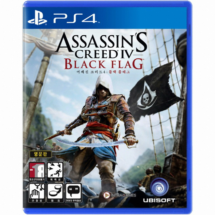 어쌔신 크리드 4 블랙 플래그 PS4 버커니어 에디션_이미지