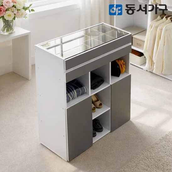 동서가구 리키온 드레스룸 아일랜드 디스플레이장 785_이미지