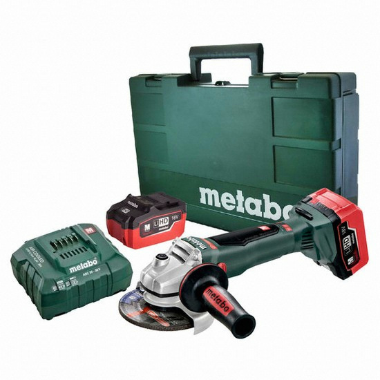 메타보 WB 18 LTX BL 125 Quick (LiHD 5.5Ah, 배터리 2개)_이미지