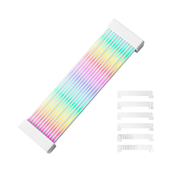앱코 TC-24P ARGB 파워 케이블 커버 (화이트)_이미지