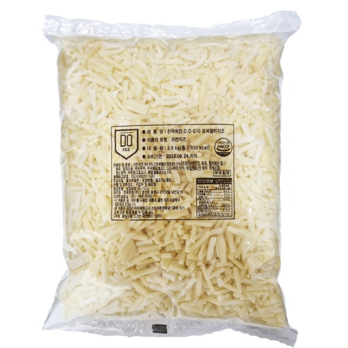 한국유업 D.O G10 모짜렐라치즈 2.5kg (1개)_이미지