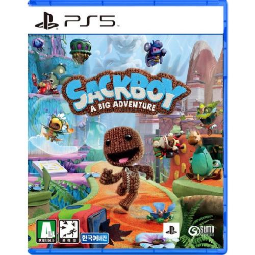  색보이: 어 빅 어드벤쳐 한글판 PS5, 패키지디스크