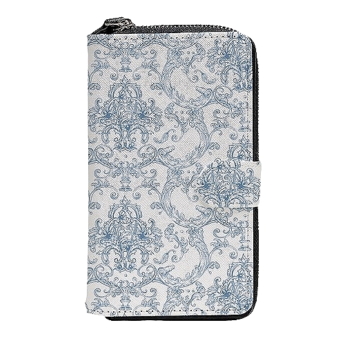 갤럭시S22 울트라 빈티지 엔틱 패턴 사피아노 지퍼 월렛 카드수납 케이스