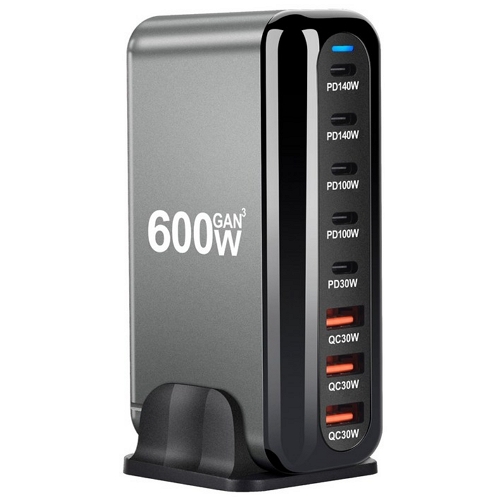PYHO PD PPS 600W 8포트 GaN 충전기_이미지