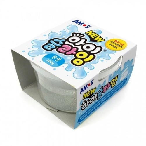아모스 NEW 아이슬라임 300g 투명 박스 48개입 WFKGMJ9