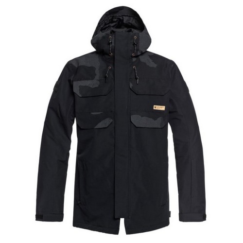 퀵실버록시 DC 18/19 헤븐 스노우보드자켓 블랙 KVJ6