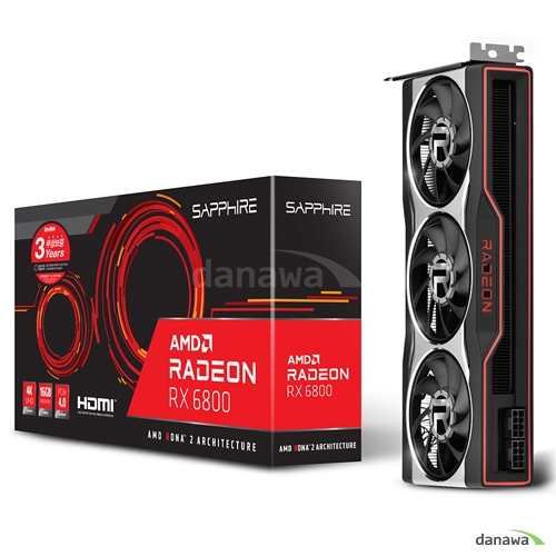SAPPHIRE 라데온 RX 6800 D6 16GB_이미지