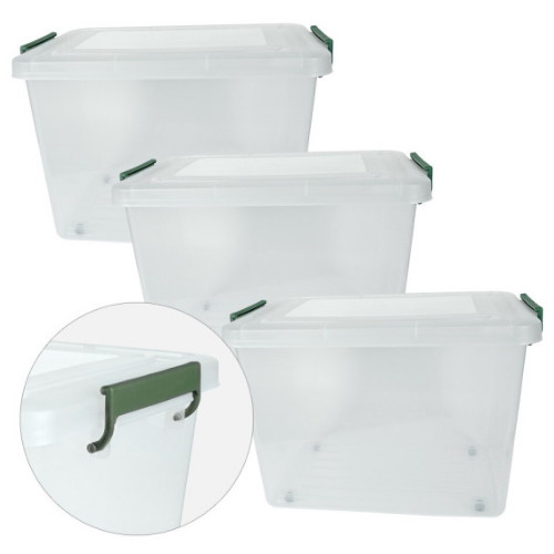 민경 스페이스에디터 베이직 리빙박스 55L (3개)