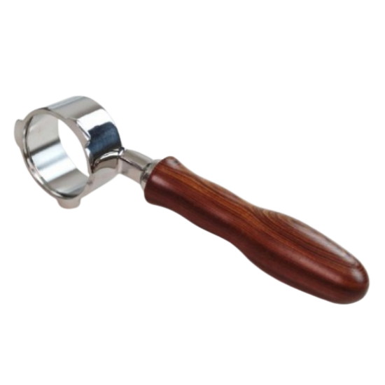 오르테 바텀리스 포타필터 51mm + 2샷 바스켓 (로즈월넛)