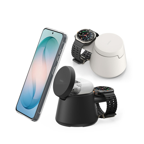 벨킨 Qi2 25W 울트라차지 3in1 모듈형 무선 충전 독 WIZ052kr이미지입니다. 누르면 해당 게시물로 새창이동합니다.