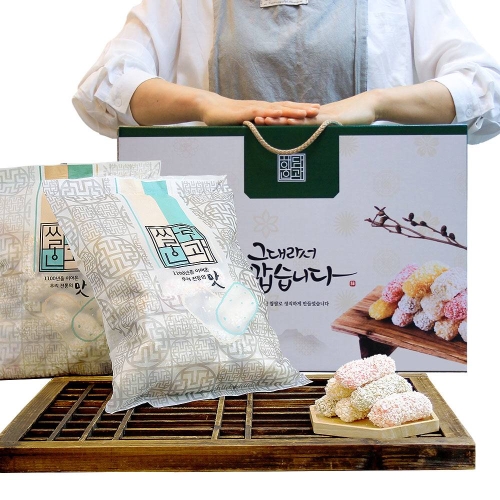 해담한과 찹살혼합유과 선물세트 1kg (1개)_이미지