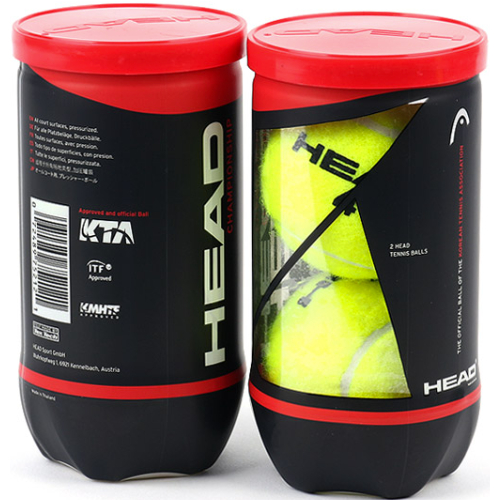 코오롱인더스트리 헤드 챔피언쉽 테니스볼 라이트그린 (36캔(72개))