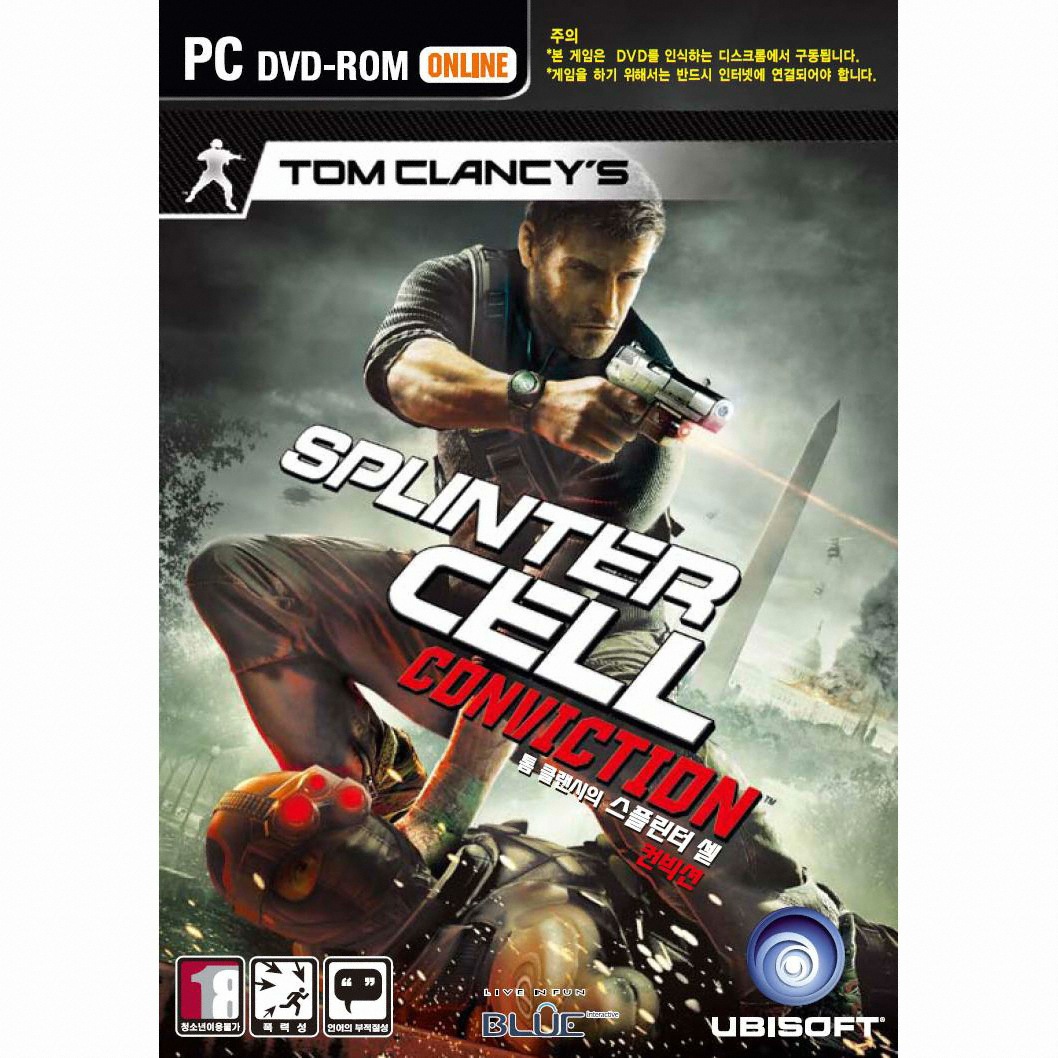 톰클랜시의 스플린터 셀 컨빅션 PC 일반판_이미지