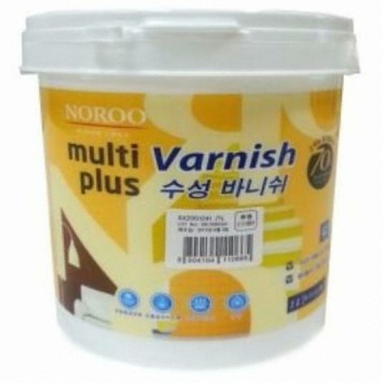 노루페인트 신형 멀티플러스 수성바니쉬 (4L)_이미지