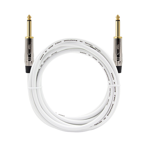 탑라인에이치디 HDTOP 5.5 모노 메탈화이트 케이블