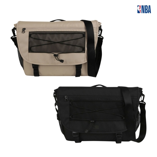 NBA 공용 14L 스트릿 메쉬 레이어드 메신저백 N245AB052P_이미지