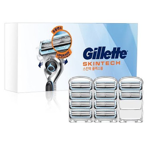질레트 2024 스킨텍 면도날 (10개)_이미지