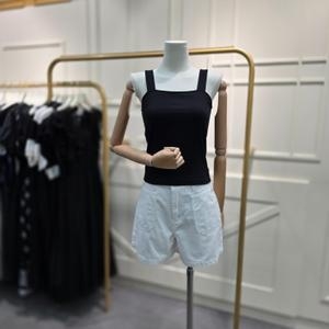 아이올리 에고이스트 베이직 슬림 민소매 티셔츠 ER2CV960BK