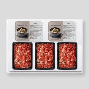 갈비탕 2kg 2팩 + 마늘불고기 1.02kg 3팩