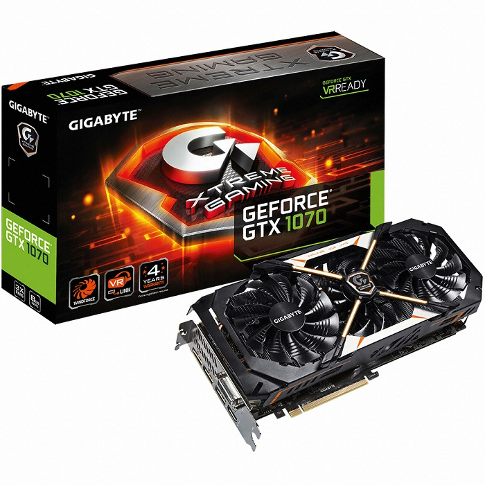 GIGABYTE 지포스 GTX1070 Xtreme D5 8GB_이미지