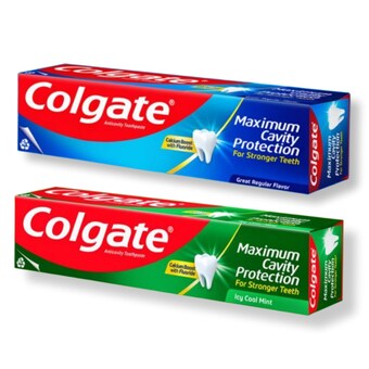 <b>콜게이트</b> 캐비티프로텍션 레귤러 <b>치약</b> 175g x 4개 + 쿨민트 175g x 4개