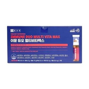 종근당건강 이뮨 듀오 멀티 비타맥스 140ml 7병 (12개)